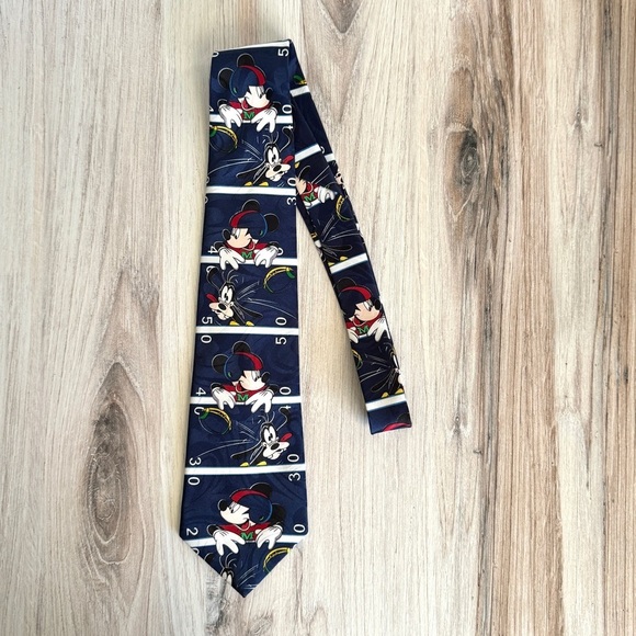 Mickey Unlimited Other - Vintage Mickey Unlimited Walt Disney Mickey Mouse Football Tie
